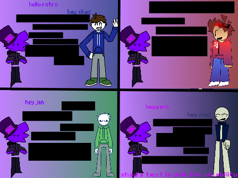 SA-S character fanmade interactions