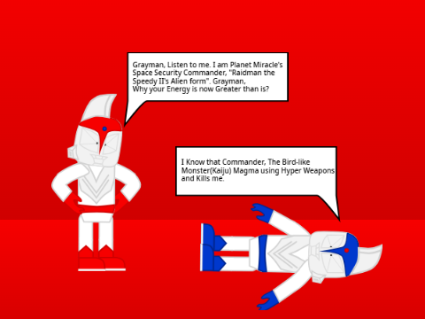 Grayman meets Commander Raidman after Grayman/Dashie's Death