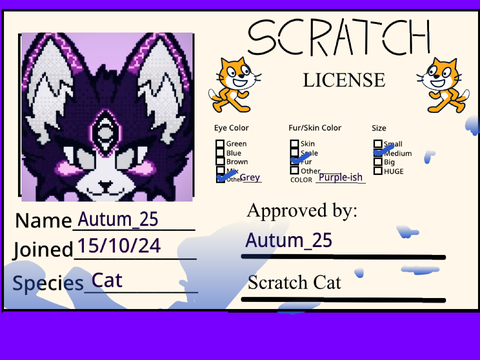 My license :)