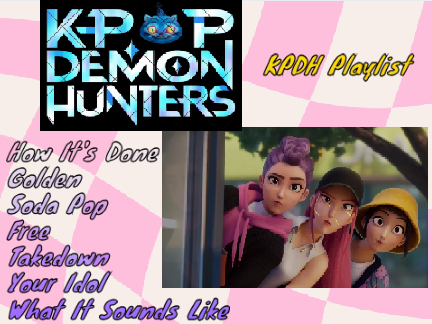 KPDH Playlist (all 7 songs in movie order)