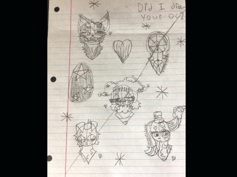 Did I draw your OC?