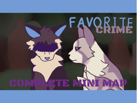 tne ♡ favorite crime ♡ ivypool + hawkfrost map