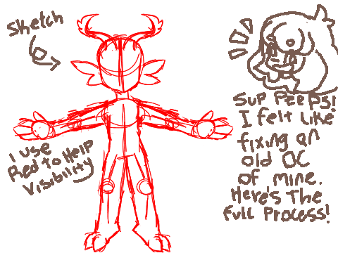 Aleene redesign! +art process