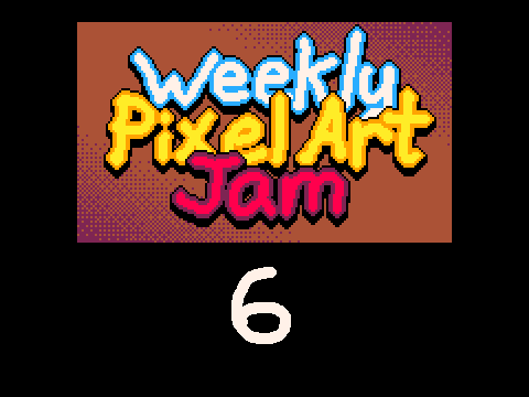 JOIN NOW! Weekly Pixel Art Jam -  Week 6!