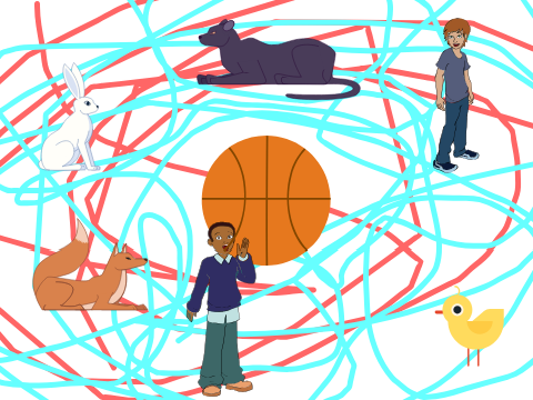 How basketball works in school
