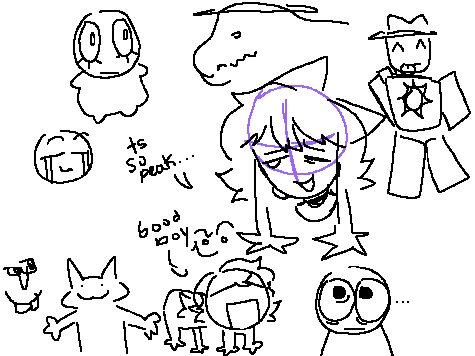 Alex Doodles, HELP