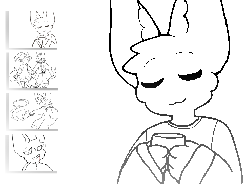 ☁ ☂Free fall/halloween lineart☂☁ 