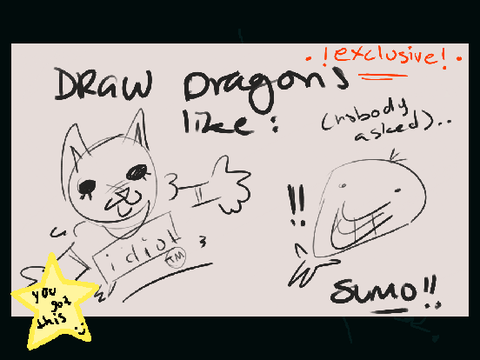 ★ sumo's dragon tutorial !! ★