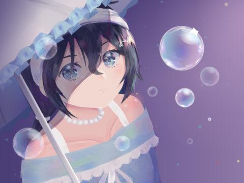 plastic bubbles