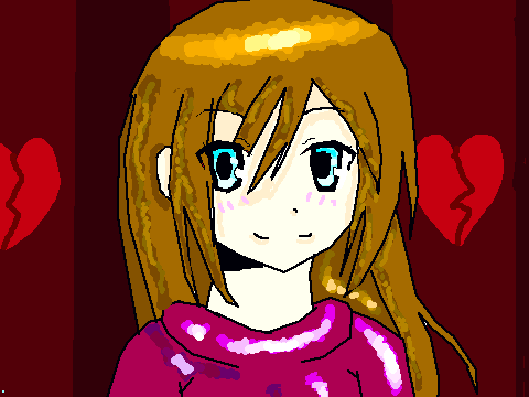Anime girl coloring contest~my entery