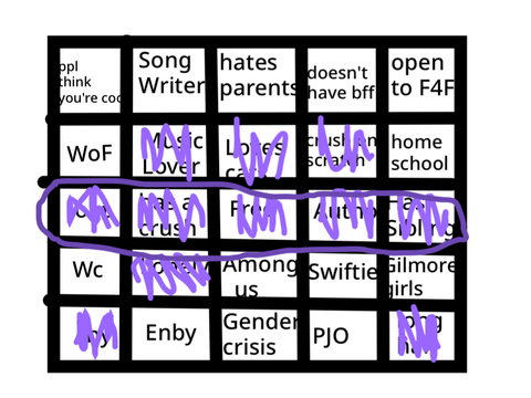 How similar are we bingo