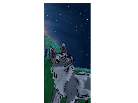 Wolf art