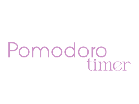pomodoro timer ── study time