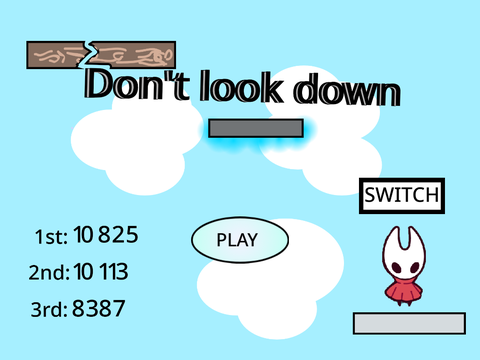 Don't look down
