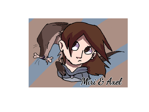 two of my characters from my book :P