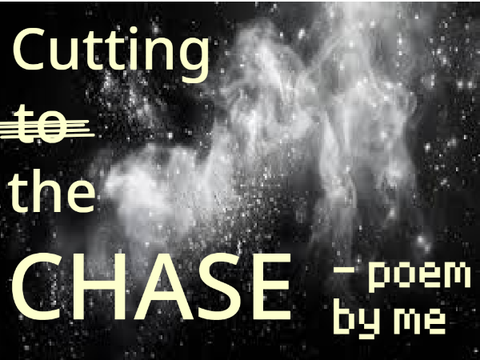 Cutting t̶o̶  the Chase - poem by me