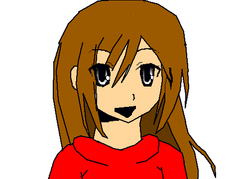 Anime girl coloring contest