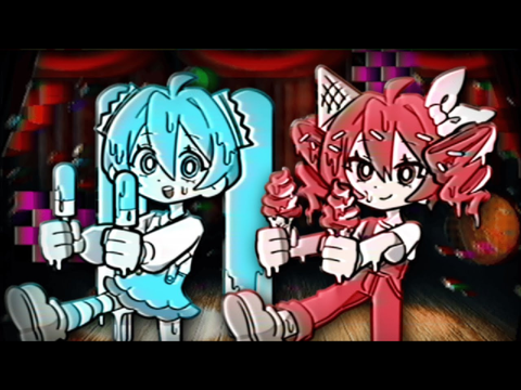 TRAP CHICK  하츠네 미쿠・카사네 테토　Melt ice cream メルト・アイスクリーム