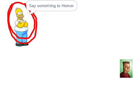 Homer Simpson Talks To YOU!