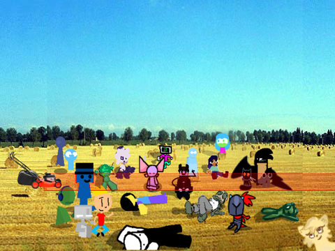 Add yourself in the hay field remix x 22