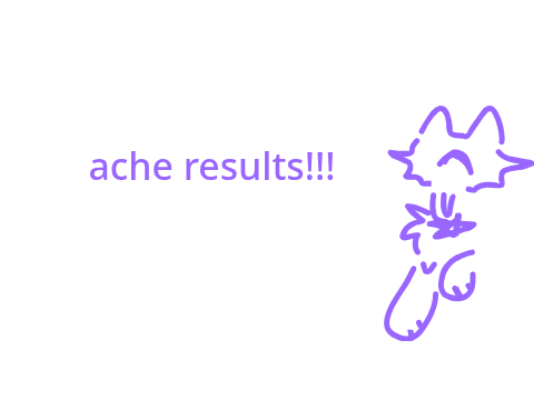 ache results!