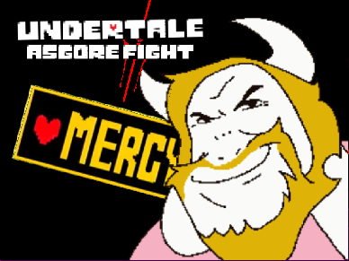 Undertale Asgore Fight With WASD
