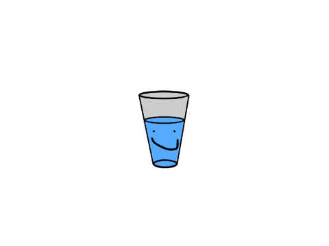 water stares at you