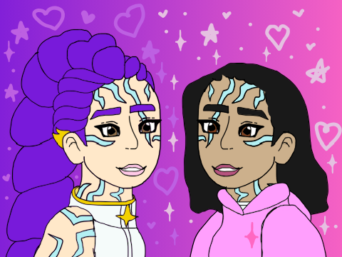 "To each there own shame" (Rumi x ShimmerCode fanart)