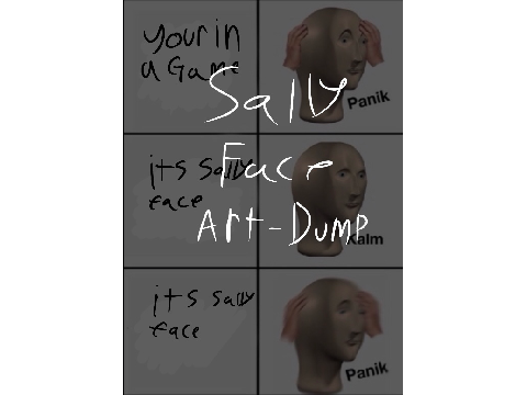 ☆{~SALLY FACE ART-DUMP~}☆