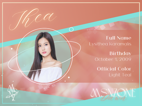 ::　◜THEA◞　✦　MSNZONE Dawn　⬫ ˊˎ-