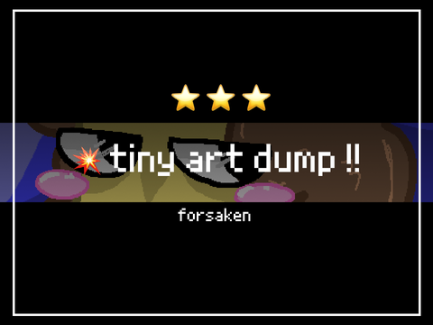 ⭐️ tiny itty bitty art dump !!