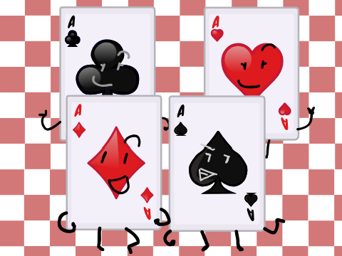 The cards