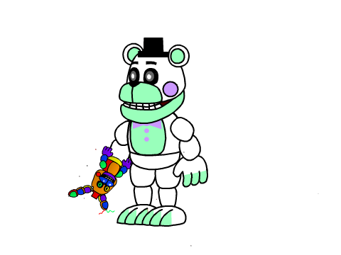 Funtime Treddy + Rainbow