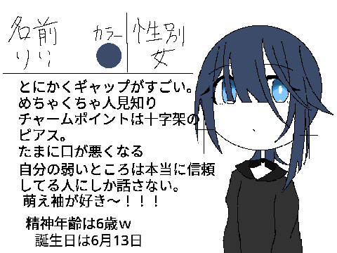 オリキャラ達☆
