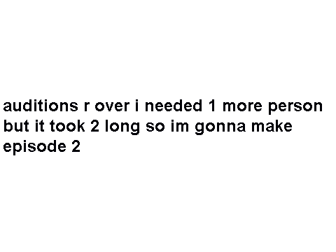 auditions r over