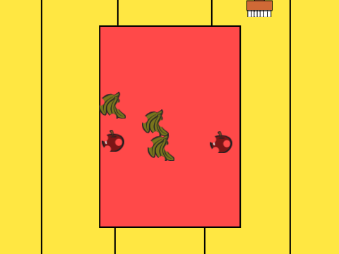 clean the carpet