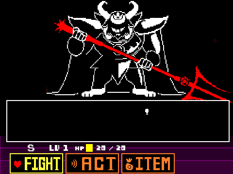 asgore boss battle