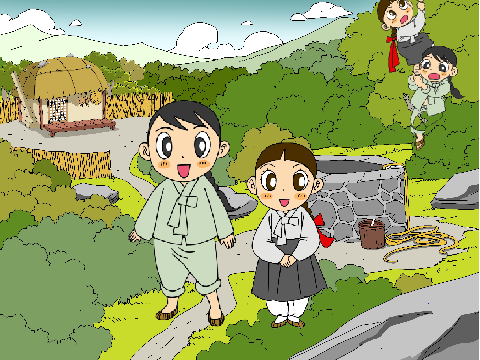 해님달님 배경