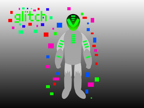 Glitch @>)