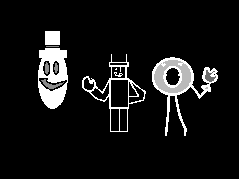 shade's of black trio
