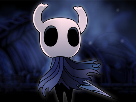 "The Knight" Vector Trace - Hollow Knight