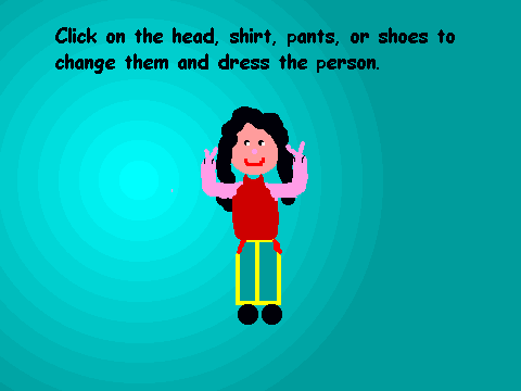 dress the person