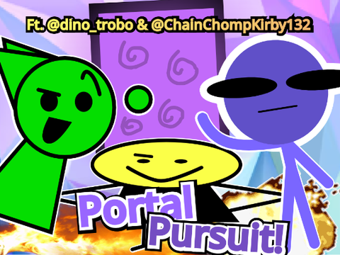 ⚕️ Portal Pursuit! || Ft. @dino_trobo & @ChainChompKirby132 ~~ #trending