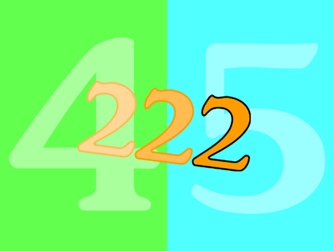 Numbers Band 45!