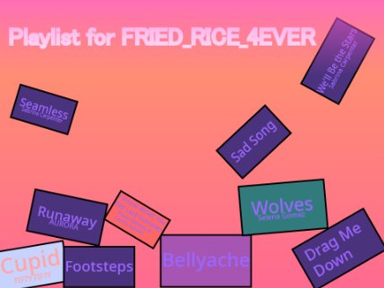 Playlist (: