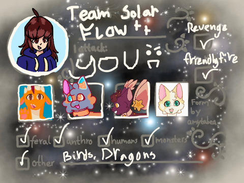 Team Solar - Scratch Art Fight!