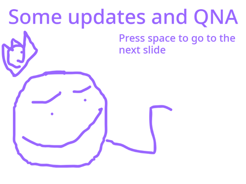 Some updates + QNA