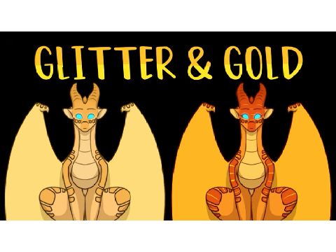 glitter and gold 