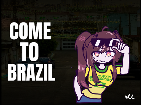 Come to Brazil. meme. remix