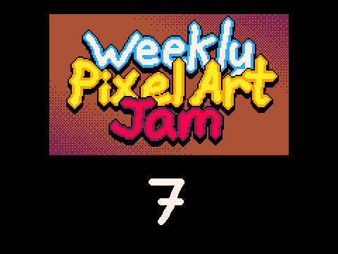 JOIN NOW! Weekly Pixel Art Jam -  Week 7!